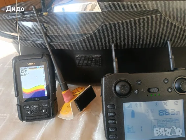 Лодка за захранка Flytec V080 с GPS, снимка 5 - Такъми - 56675042