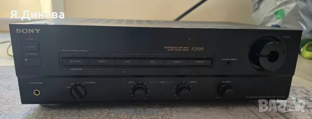 Интегриран стерио усилвател Sony F319R, снимка 2 - Ресийвъри, усилватели, смесителни пултове - 56687043