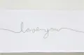 Бебешко одеяло "Love You" 75x100 см, снимка 1