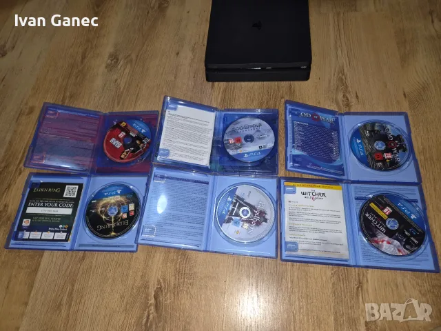 ps4 + оригинален контролер и игри, снимка 2 - PlayStation конзоли - 56658430