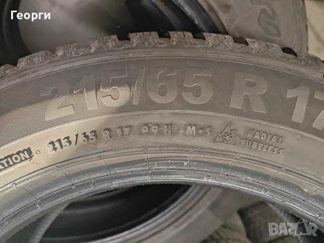 4бр.зимни гуми 215/65/17 Semperit, снимка 4 - Гуми и джанти - 56626312