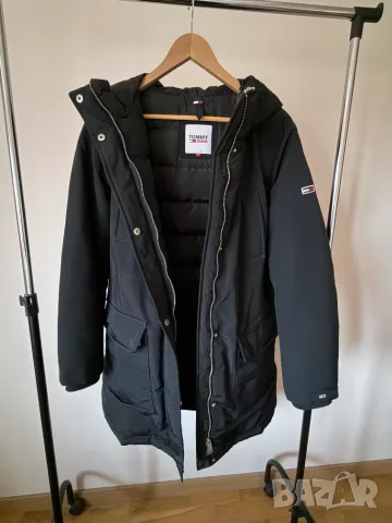 Дамско пухено зимно яке парка Tommy Jeans XL, като ново