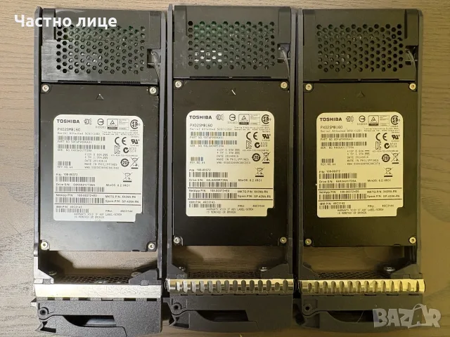 Дискове SSD SAS 1.6TB 2.5" Enterprise, снимка 2 - Твърди дискове - 56677513