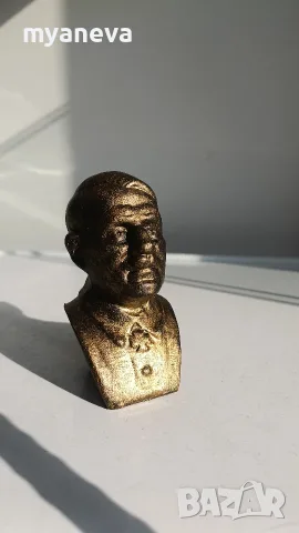 Хитлер, бронзов бюст на фюрера. , снимка 4 - Статуетки - 56617322