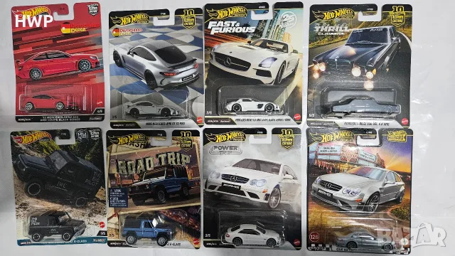 Hot Wheels Mercedes Premium колички , снимка 2 - Коли, камиони, мотори, писти - 56548067