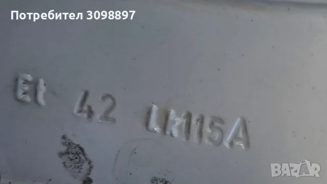 лети джанти за Опел , снимка 3 - Гуми и джанти - 56721414
