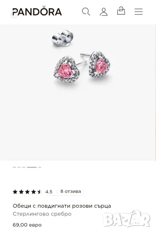 Комплект бижута Pandora, снимка 9 - Бижутерийни комплекти - 56552821