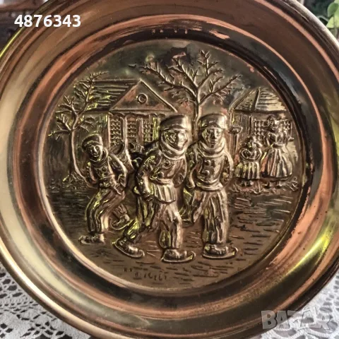 ПАНО МЕСИНГ, С КЪНКИ НА ЛЕД - АНГЛИЯ, снимка 5 - Пана - 56740548