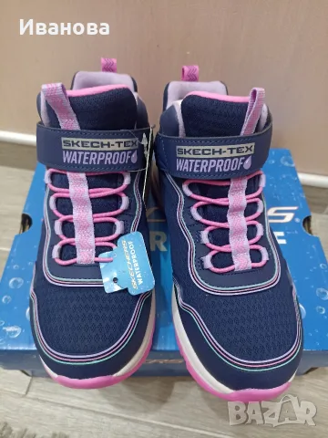 Нови детски боти Skechers 34 Waterproof , снимка 2 - Бебешки боти и ботуши - 56629773