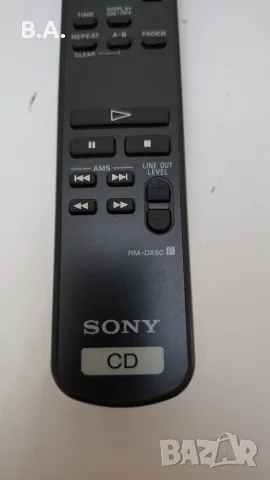 Дистанционно CD Sony rm-dx50, снимка 2 - Декове - 56615427