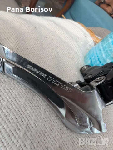 Шосеен Декланшор Shimano 105 Double, снимка 2 - Части за велосипеди - 56556066