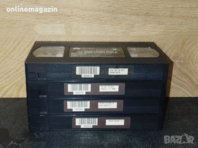 Видеокасети " STAR TREK " VHS, снимка 8 - Други жанрове - 56628703