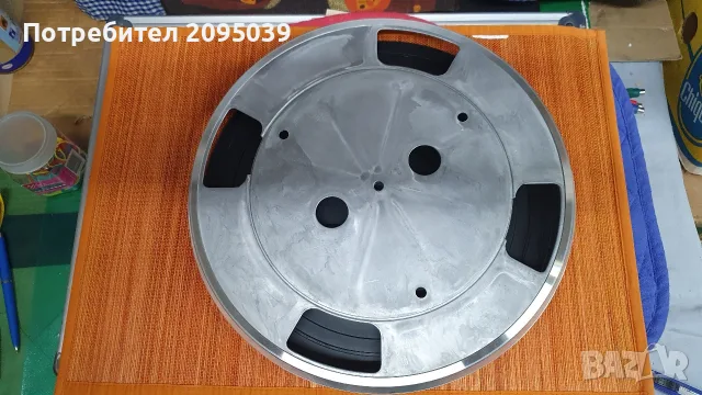  Platter и гумена постелка за грамофон.., снимка 3 - Грамофони - 56724284