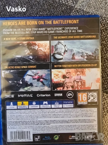 Battlefront 2 Ps4, снимка 2 - PlayStation конзоли - 56577133