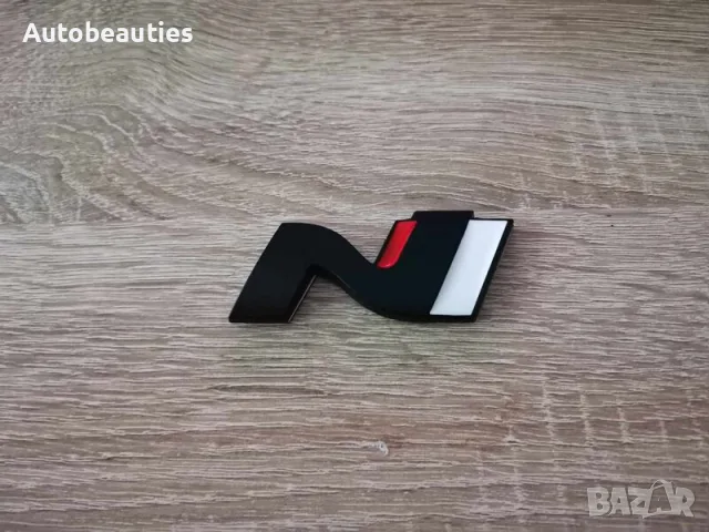 черна емблема Хюндай Ен Hyundai N