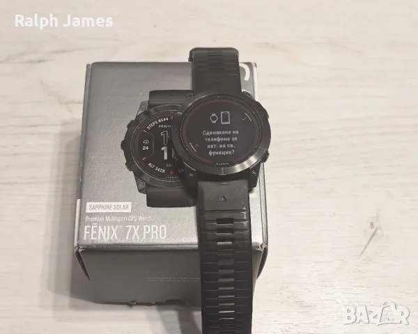Garmin Fenix 7X Pro 51mm Sapphire Solar Edition, снимка 4 - Смарт часовници - 56583844