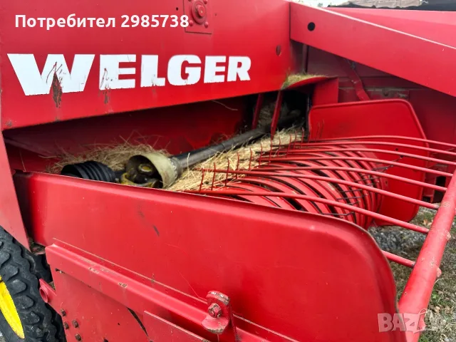 Балировачка/сламопреса Welger ap45, снимка 2 - Селскостопанска техника - 56629582