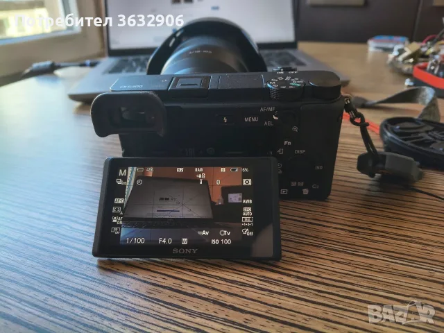 Sony a6400 + Sony E 18-105mm f/4 G OSS., снимка 4 - Фотоапарати - 56566943