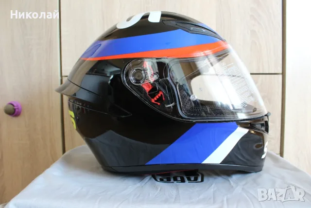 Каска AGV K1 VR46 Sky Racing, снимка 6 - Аксесоари и консумативи - 56659280
