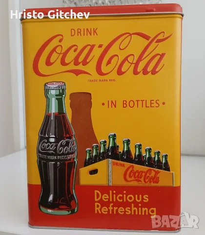 Coca cola кутия , снимка 2 - Колекции - 56566695
