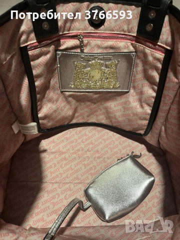 Оригинална чанта на Juicy couture , снимка 2 - Чанти - 56696629