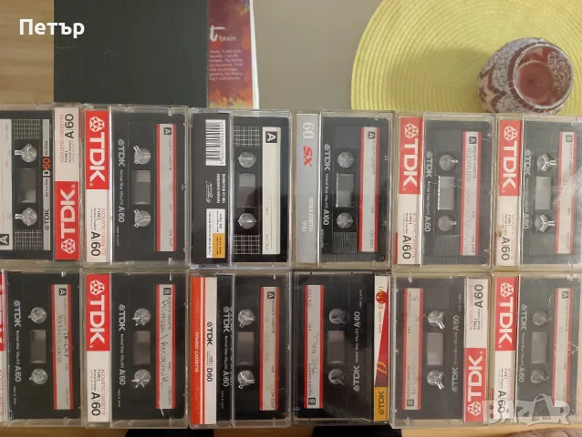 Продавам.12 аудио касетки  TDK A60 Normal Bias