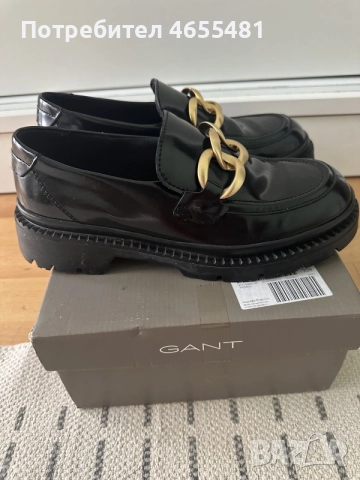 обувки Gant кожа, снимка 5 - Дамски ежедневни обувки - 56682567