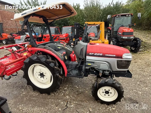 Трактор YANMAR EF226 4x4, снимка 4 - Селскостопанска техника - 56738616