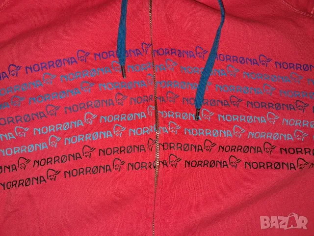 2 броя - Norrona narvik tech+ sweater и Norrona /29 Cotton Zip Hood (L) мъжка блуза и анурак, снимка 8 - Спортни дрехи, екипи - 38089618