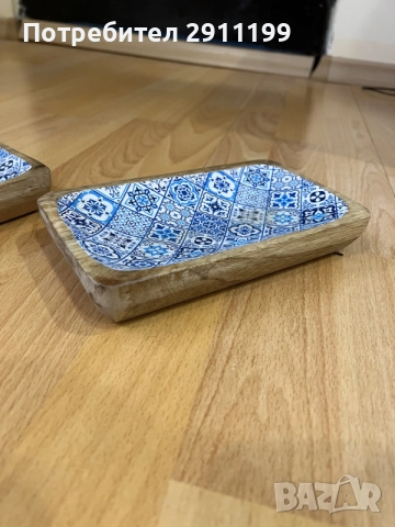 Дървена купа, 2бр, снимка 7 - Декорация за дома - 56681283