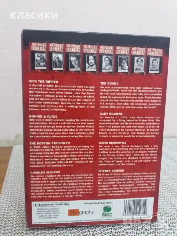 Двд БОНИ  и КЛАЙД "Notorious KILLERS . Документ. Поредица. , снимка 2 - DVD филми - 56609492