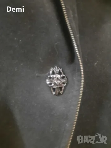 Дамско черно сако PHILIPP  PLEIN , снимка 3 - Сака - 56716436