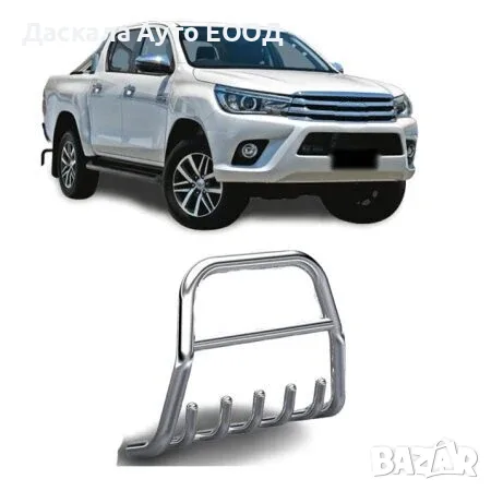 Преден ролбар за Тойота TOYOTA HILUX 2015-2020г.,Ø60, RHINO