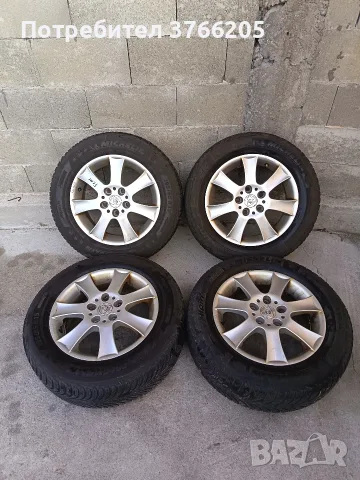 15ки джанти 5х112 със зимни гуми Michelin 