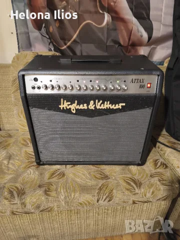 Hughes & Kettner ATTAX 100 комбо , лампа в преампа