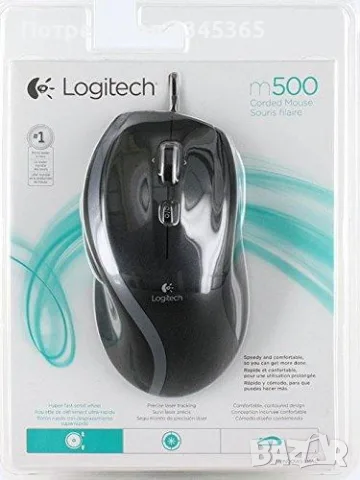 Logitech M500 – класическа професионална мишка с Hyper-Fast Scroll
