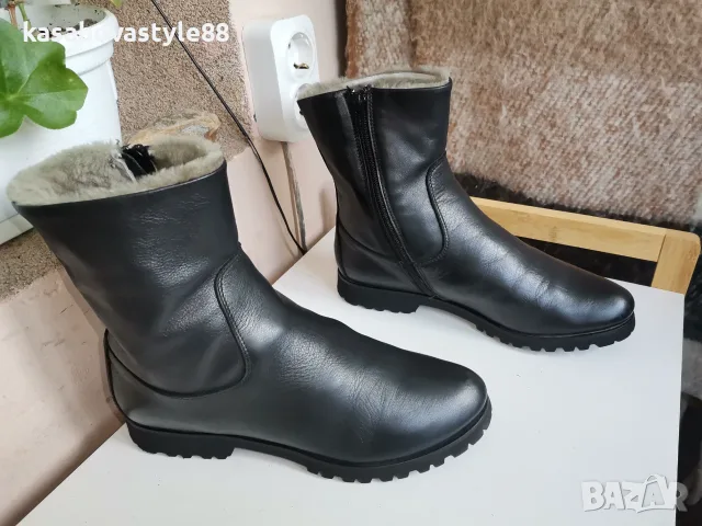 Дамски боти Естествена кожа 37 н. , снимка 13 - Дамски боти - 56661580