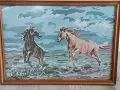 Гоблен Коне в галоп , снимка 1
