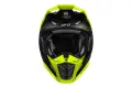 Мотокрос каска UFO RAYSON BLACK/FLUO, снимка 3