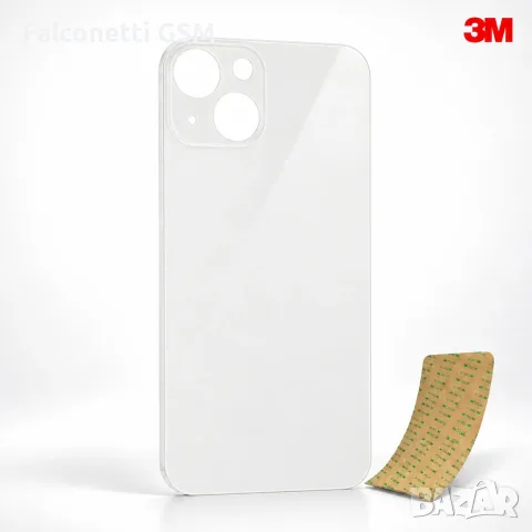 Заден капак за iPhone 13 – Split Glass AAA+ с 3M лепило – Starlight