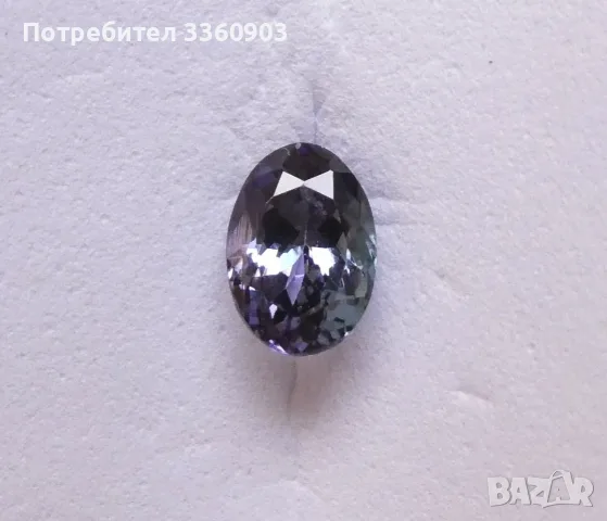 Сертифициран Танзанит-1.07 карата, снимка 2 - Други - 56561684