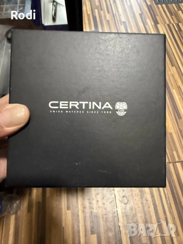 оригинална кутия за часовник Certina, снимка 2 - Мъжки - 56666436