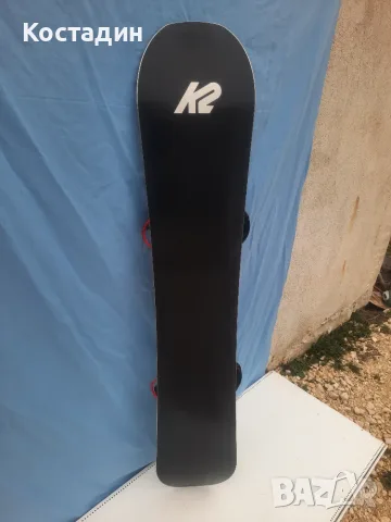 Сноуборд  K2 Raygun 156см.  с автомати, снимка 8 - Зимни спортове - 56652303