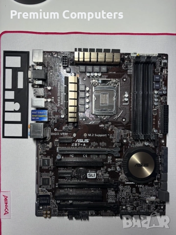 Дънна платка ASUS Z97-A (LGA1150) – Отлично състояние, тествана!