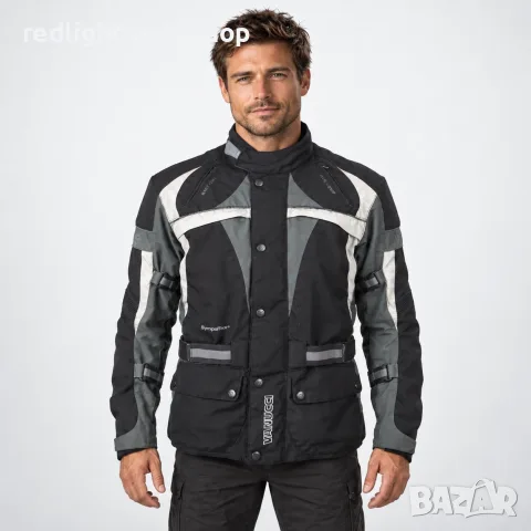 Vanucci Мъжко текстилно мото яке XL
