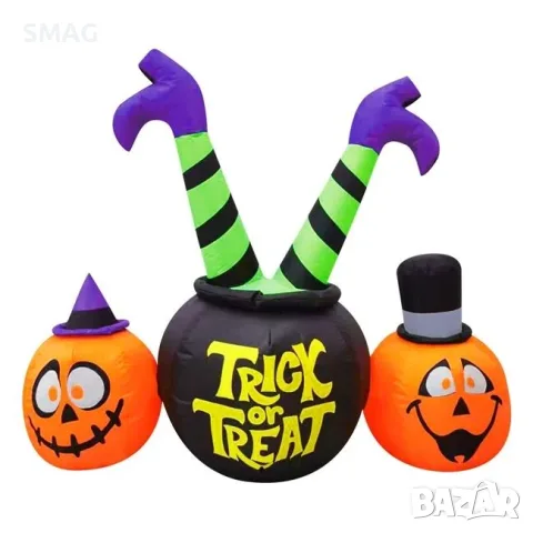 Надуваема halloween декорация с led осветление и механизъм_1245314
