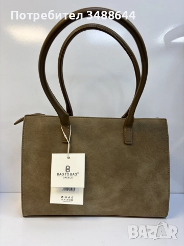 Дамска чанта за през рамо BagToBag, снимка 5 - Чанти - 56708351