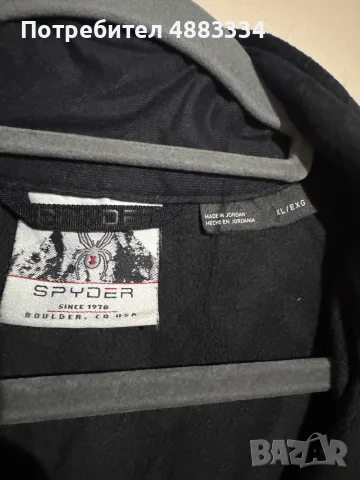 Spyder Sweater Mens 1/2 Zip Fleece Pullover, снимка 4 - Пуловери - 56738956