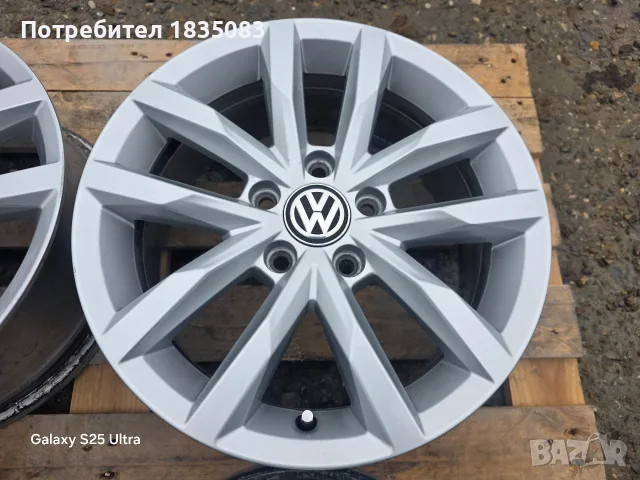 Лети джанти 16ки 5х112 VW, снимка 7 - Гуми и джанти - 56709308