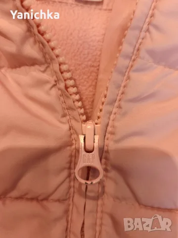 Розово бебешко яке GAP 6-12, снимка 4 - Бебешки якета и елеци - 56553044